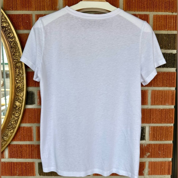 Sunday Best white t shirt with red heart - Picture 4 of 5